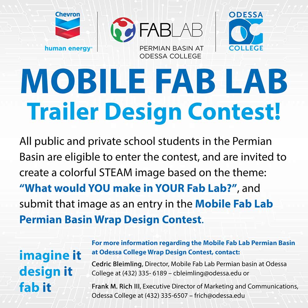 Mobile Fab Lab Trailer Design Contest Announcement