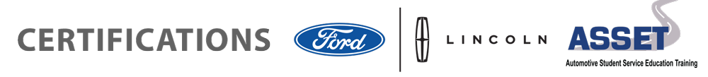 Ford Lincoln Asset Certifications
